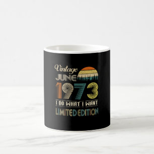 Vintage June 1973 What I Want Limited Edition Coffee Mug