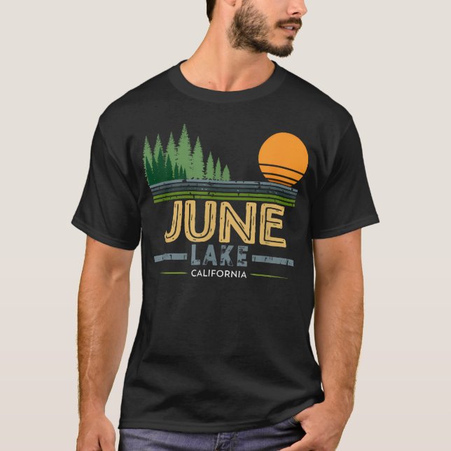 Vintage June Lake T-Shirt (Front)