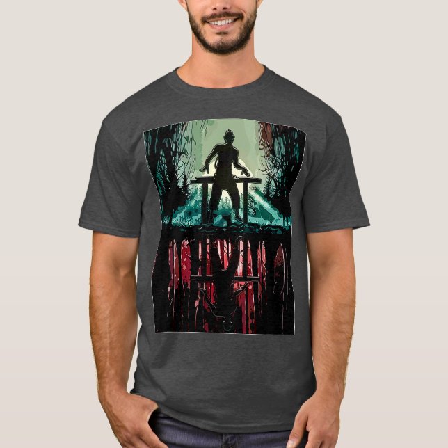 Vintage Jungle Aesthetic T-Shirt (Front)