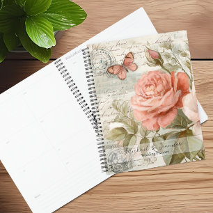 Vintage Junk Journal Wedding Planner