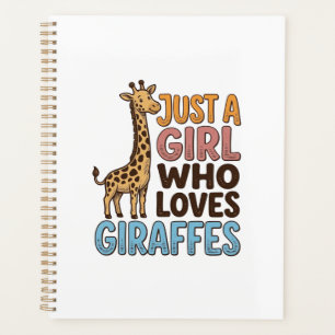 Vintage Just A Girl Who Loves Giraffes Shirt (5)_1 Planner