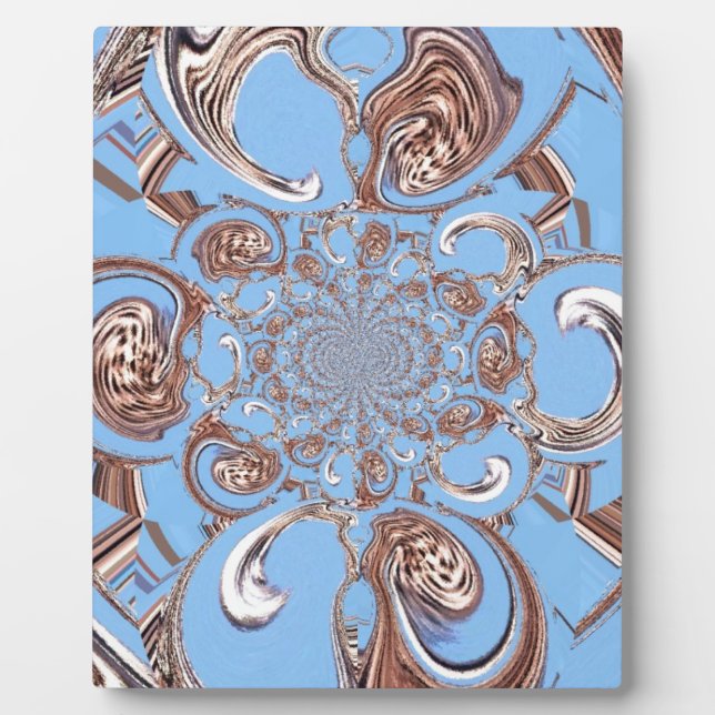 Vintage Kaleidoscope Art Print Plaque (Front)