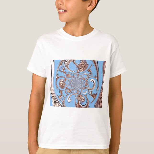 Vintage Kaleidoscope Art Print T-Shirt (Front)