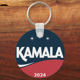 Vintage Kamala Harris 2024 For President Election Key Ring