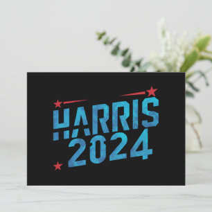 Vintage Kamala Harris 2024 Invitation