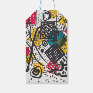 Vintage Kandinsky Kleine Welten V Bauhaus Abstract Gift Tags