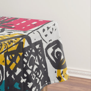 Vintage Kandinsky Kleine Welten V Bauhaus Abstract Tablecloth