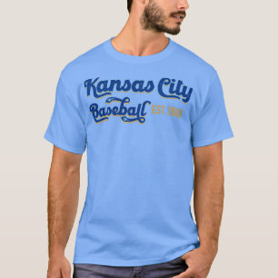 Vintage Kansas City Baseball Est 1969 Baseball Lov T-Shirt
