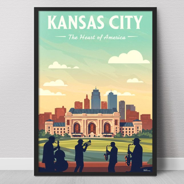 Vintage Kansas City Poster (Creator Uploaded)