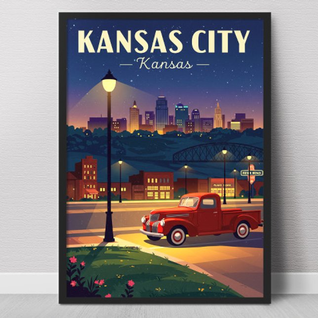 Vintage Kansas City Poster (Creator Uploaded)