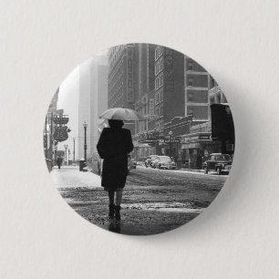 Vintage Kansas City West 12th Street 6 Cm Round Badge