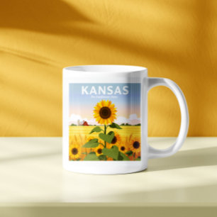 Vintage Kansas Coffee Mug