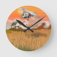 "Vintage Kansas Wheat field Travel Poster" "kansas