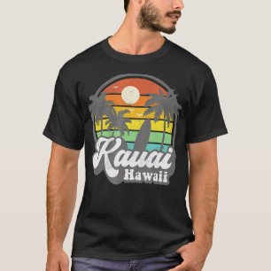 Vintage Kauai Beach Hawaii Surf Hawaiian Surfing 7 T-Shirt
