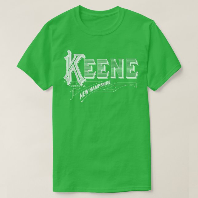 Vintage Keene NH T-Shirt (Design Front)