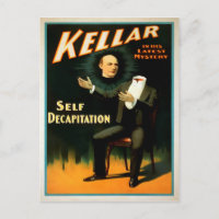Vintage Kellar Magic Poster