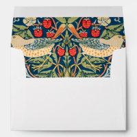 Vintage Kennet Floral William Morris Blue Blank