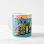 Vintage Kentucky Mug<br><div class="desc">A stunning vintage postcard greeting from Kentucky.  If you prefer a different colour background on the mug it's easy to change it!</div>