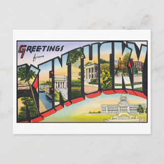 Vintage Kentucky Postcard