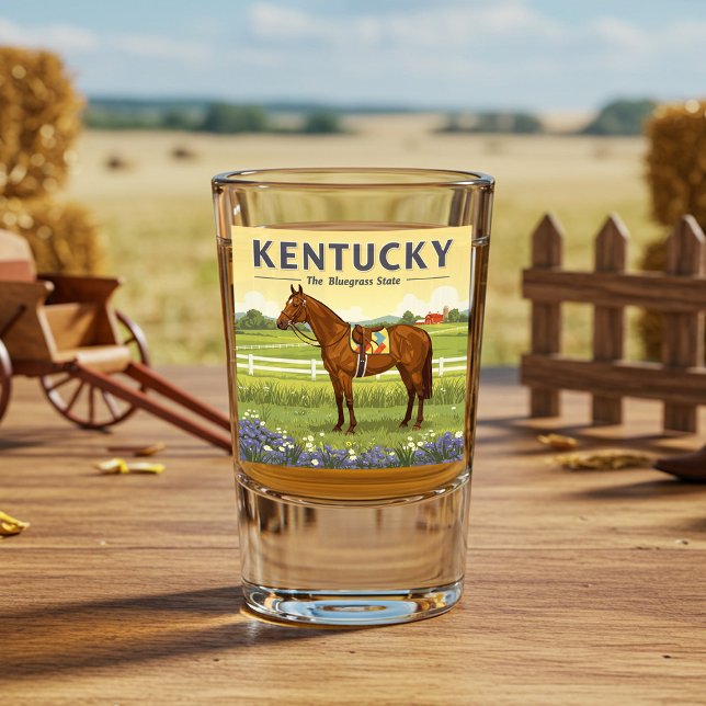 Vintage Kentucky Shot Glass (Creator Uploaded)