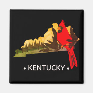 Vintage Kentucky State Magnet