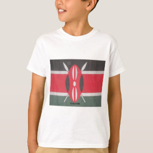 Vintage Kenya Flag Harambee   Classic Heritage Pr  T-Shirt