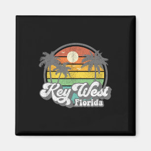 Vintage Key West Florida Keys Retro 70's Beach Vac Magnet
