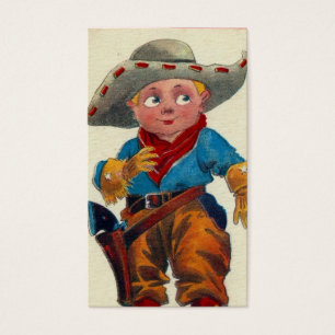 Vintage Kid Cowboy
