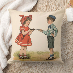 Vintage Kids  Cushion