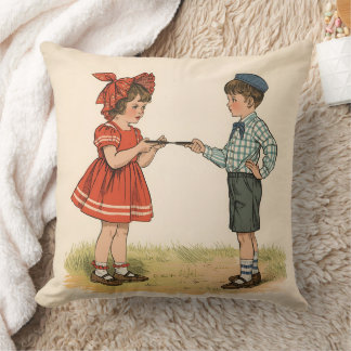 Vintage Kids  Cushion