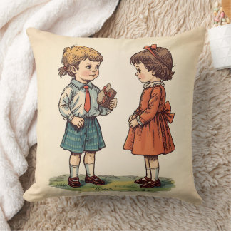 Vintage Kids  Cushion