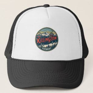 Vintage KILLINGTON Vermont Ski resort mountains Trucker Hat