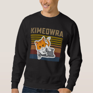 Vintage Kimeowra JIU JITSU Kimura n' Kimeowra Cat Sweatshirt