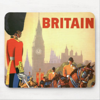 Vintage King's British Royal Guard Great Britain Mouse Pad