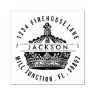 Vintage King's Crown Return Address Stamp