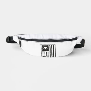 Vintage Kitchen Flag Cooking Utensils Shirt Design Bum Bags