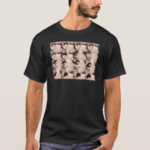 Vintage Kitty Cat/Black & White Photo T-Shirt