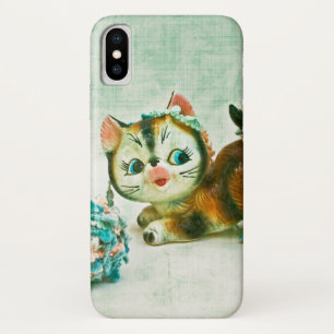 Vintage Kitty Cat Case-Mate iPhone Case