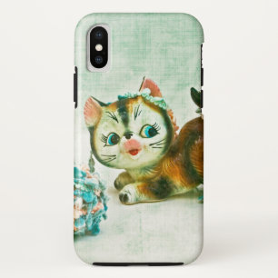 Vintage Kitty Cat Case-Mate iPhone Case
