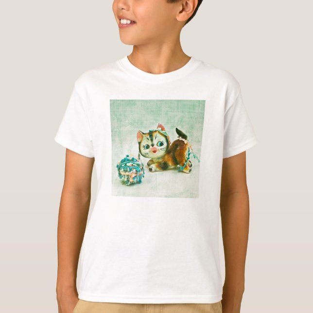 Vintage Kitty Cat T-Shirt (Front)