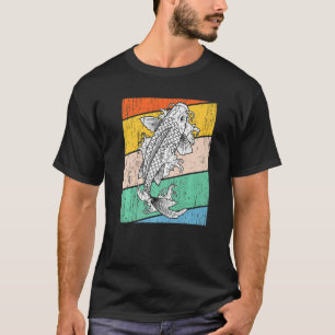 Vintage Koi Fish Japanese  Carp Asian Japan   2 T-Shirt