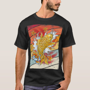 Vintage Koi Fish Retro Kawaii Japanese Graphic T-Shirt