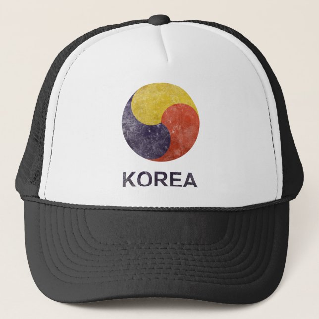 Vintage Korea Trucker Hat (Front)