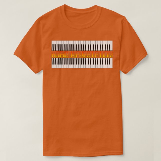 Vintage Korg Synth T-Shirt (Design Front)