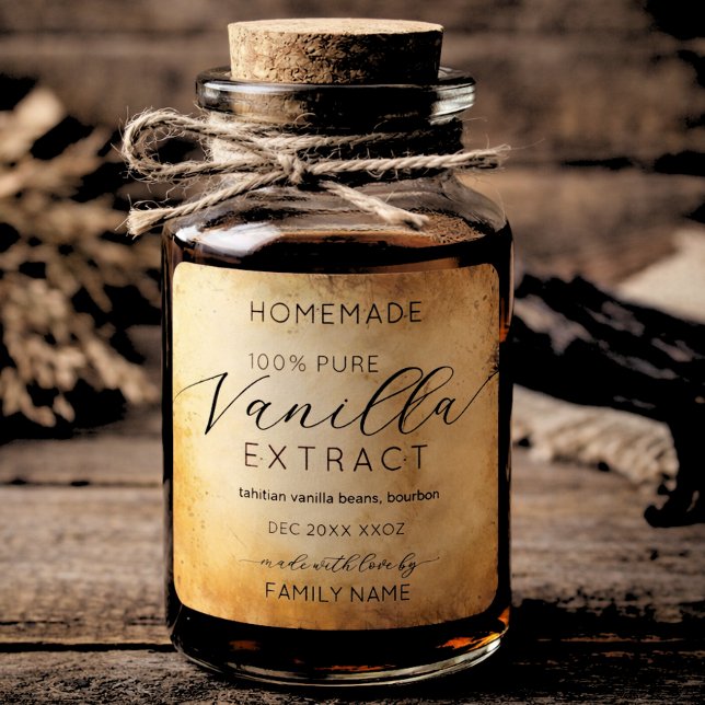 Vintage Kraft vanilla extract product labels (Creator Uploaded)