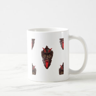 vintage krampus coffee mug