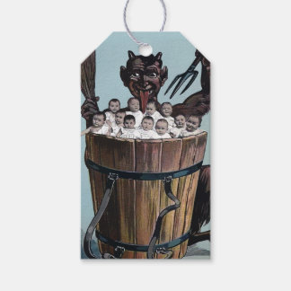 Vintage Krampus Gift Tags