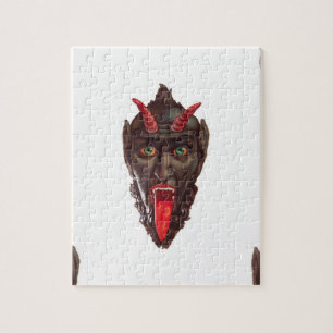 vintage krampus jigsaw puzzle