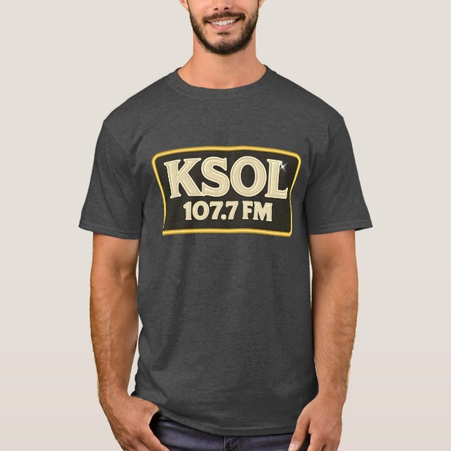Vintage KSOL 107.7 T-Shirt (Front)