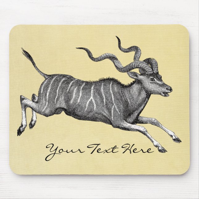 Vintage Kudu Mousepad (Front)